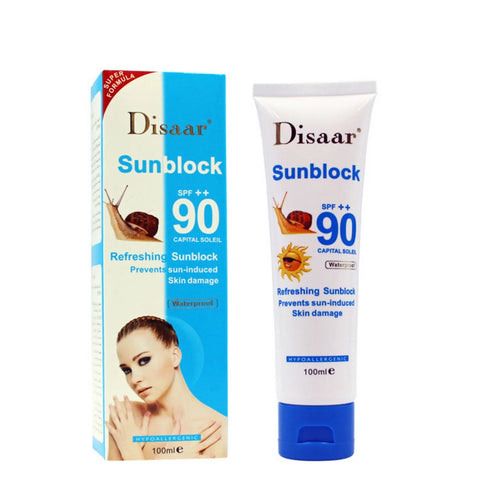 Disaar Beauty Sunblock SPF90++ Crema Hidratante Protección 100ml 